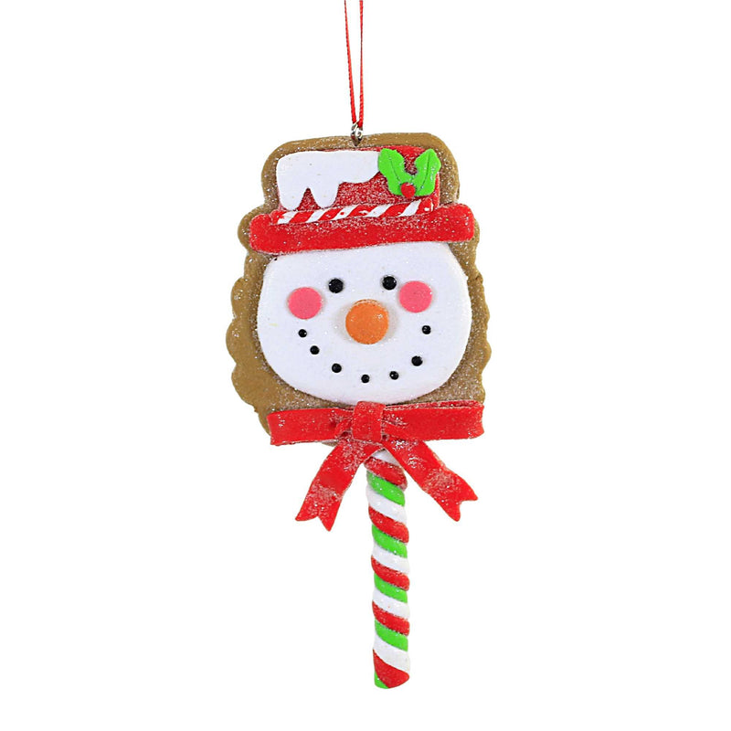 Kurt S. Adler Gingerbread Santa/Snowman - - SBKGifts.com