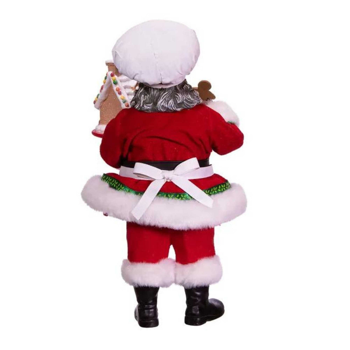 Christmas Santa Chef With Gingerbread - - SBKGifts.com