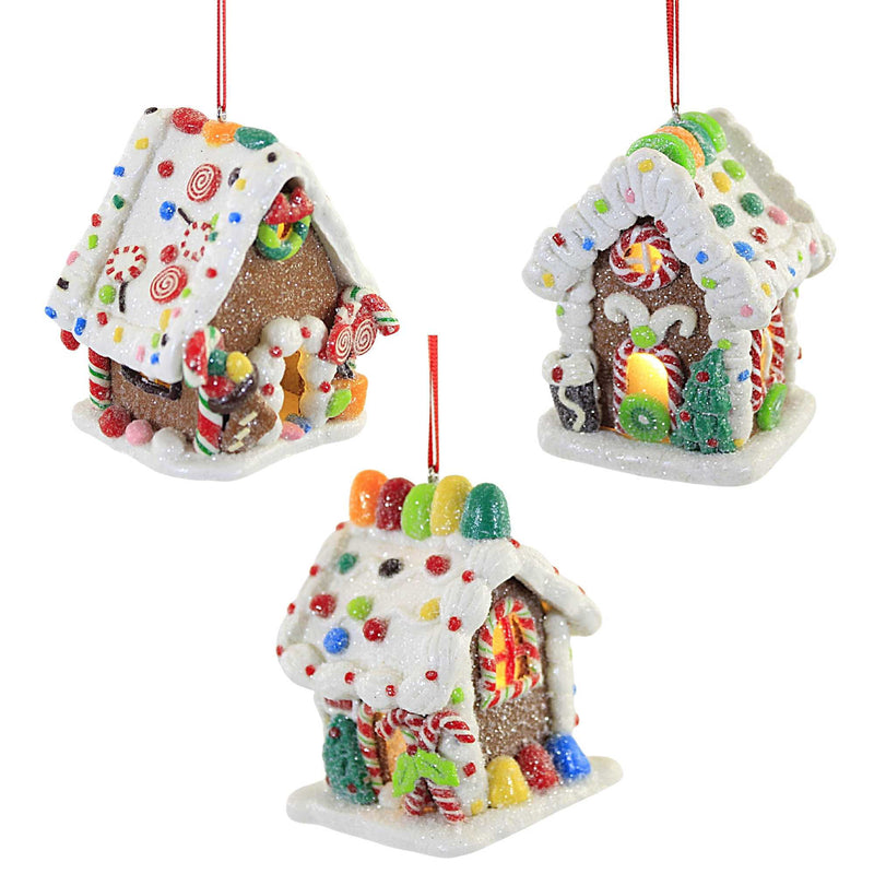 (57524) Gingerbread House Led.