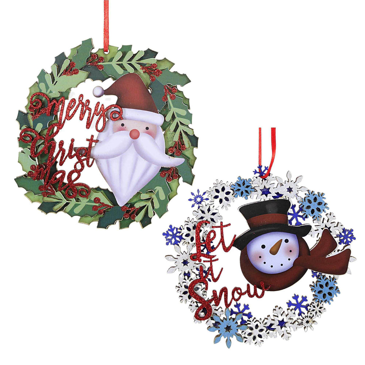 (57534) Wreath Laser Cut