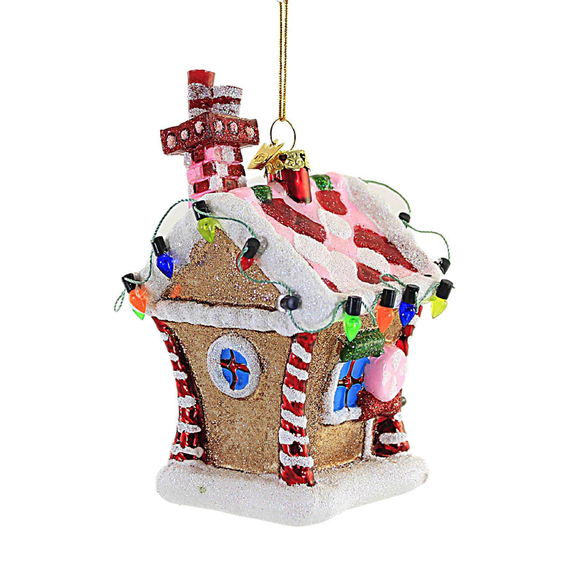 Noble Gems Small Gingerbread House - - SBKGifts.com