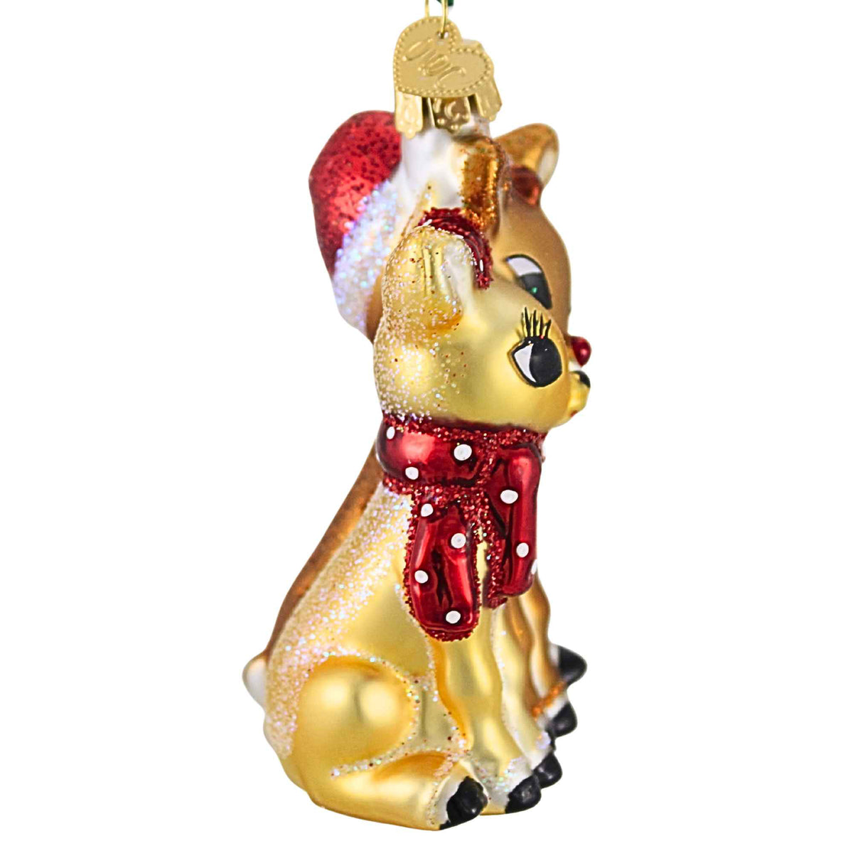 Old World Christmas Rudolph & Clarice - - SBKGifts.com