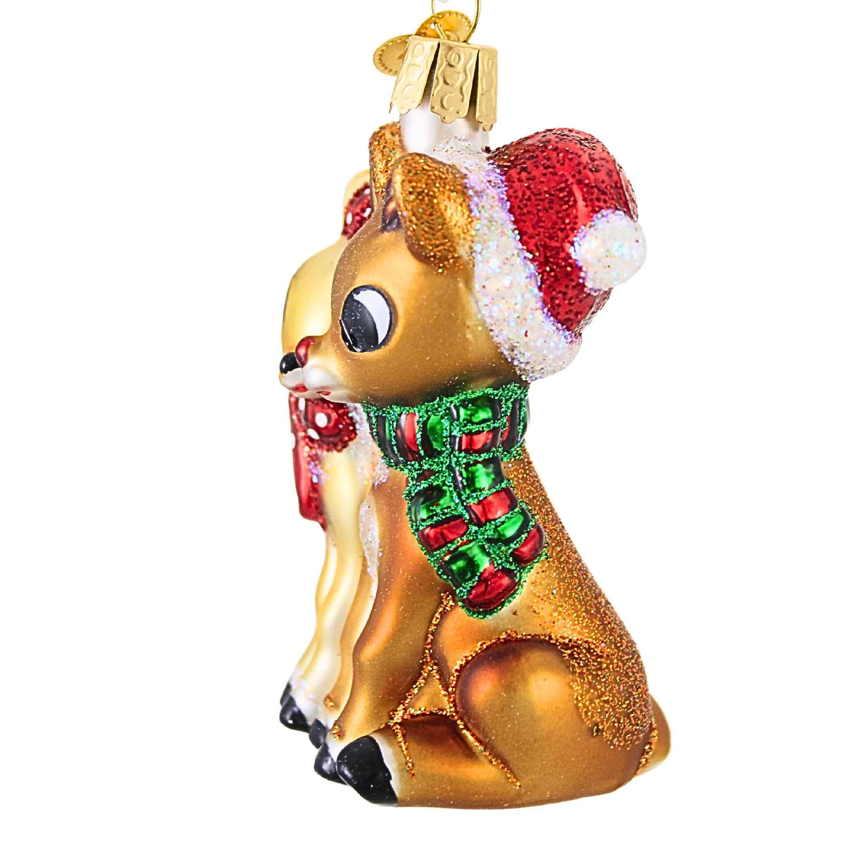 Old World Christmas Rudolph & Clarice - - SBKGifts.com