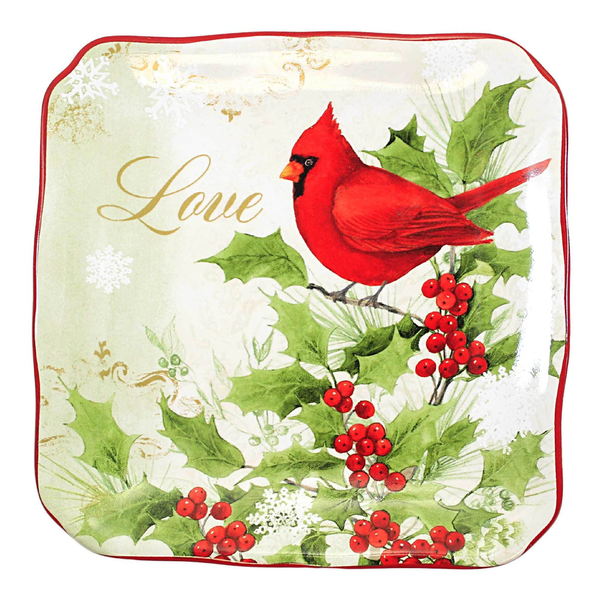 Tabletop Winters Medley Canape Plates - - SBKGifts.com