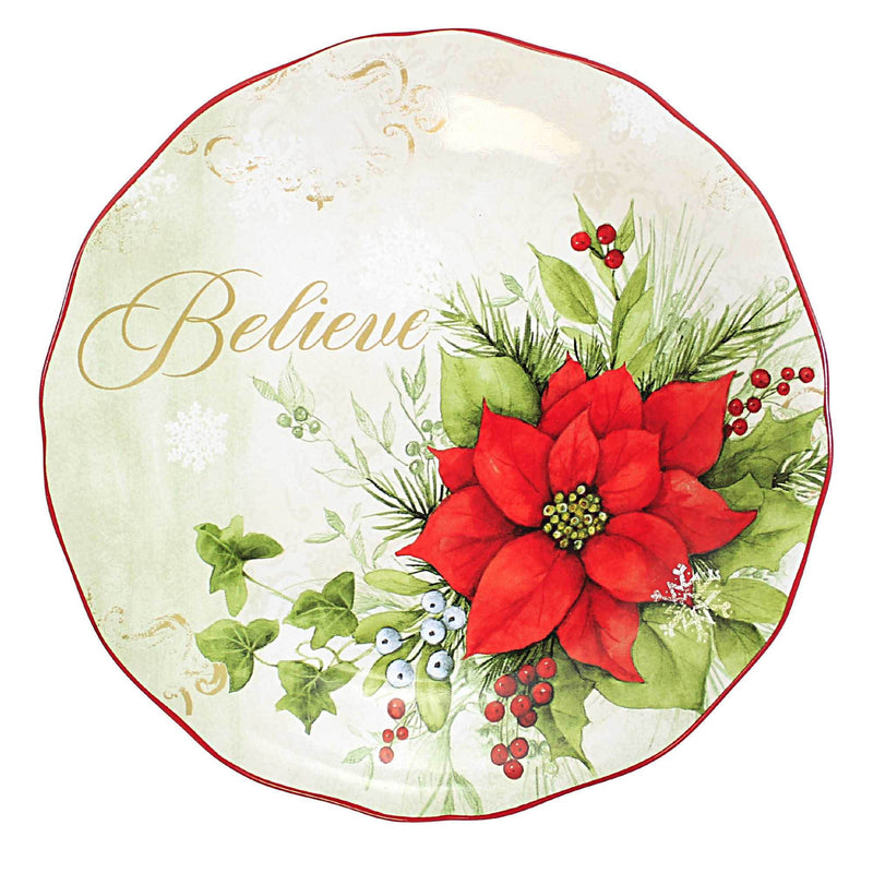 Tabletop Winters Medley Round Plates S/4 - - SBKGifts.com