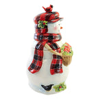 Tabletop Christmas Lodge Cookie Jar - - SBKGifts.com