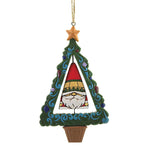 Jim Shore Rotating Gnome Ornament Polyresin Gold Star Tree Nd6011379 (57593)