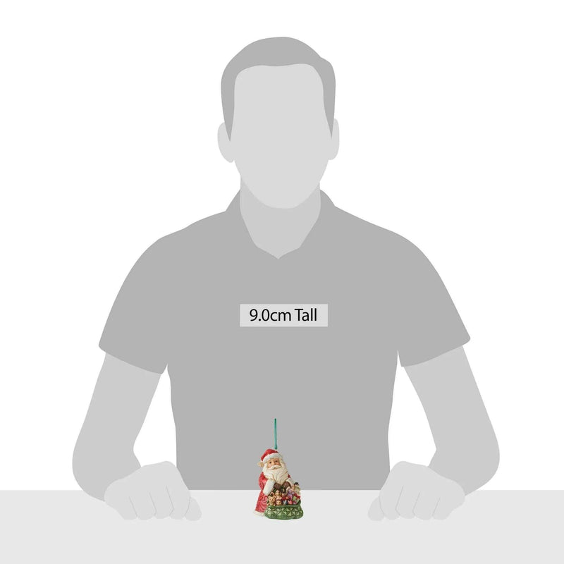 Jim Shore Santa With Toybag Worldwide Ev - - SBKGifts.com