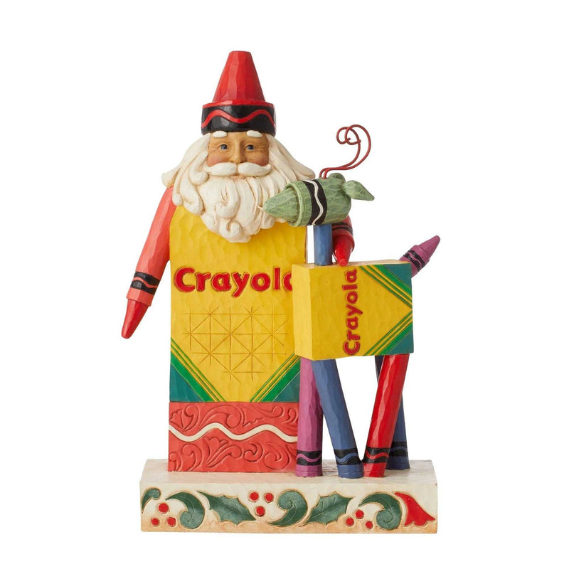 Jim Shore Hues Of The Holiday Polyresin Crayola 6011237 (57613)