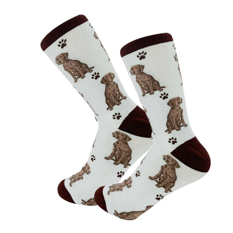 Novelty Socks Weimaraner Happy Tails Socks . Durable Unisex 800Fb54grayblue (57654)