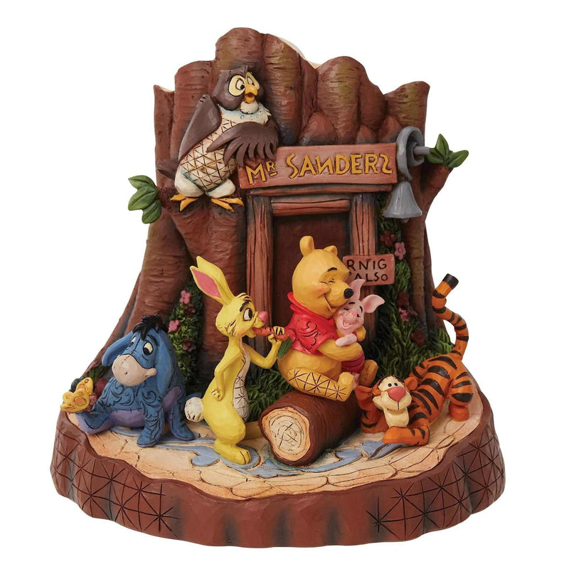Jim Shore Hundred-Acre Pals Polyresin Winnie Thew Pooh 6010879 (57686)