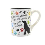 Tabletop Every Snack You Make Dog Mug Stoneware Our Name Is Mud 6011188 (57693)