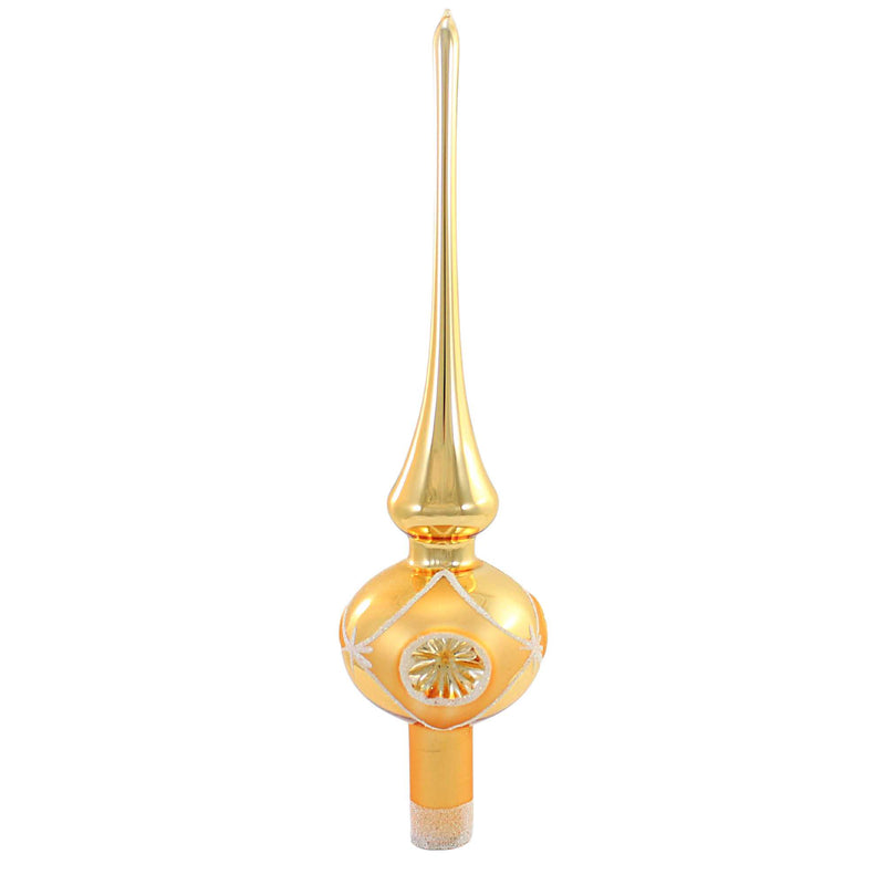 Sbk Gifts Holiday Gold Stardust Tree Topper Christmas Finial Reflector 572250447 (57702)