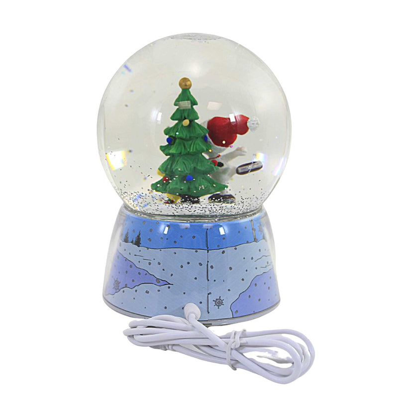 Christmas Snoopy Swirl Dome - - SBKGifts.com