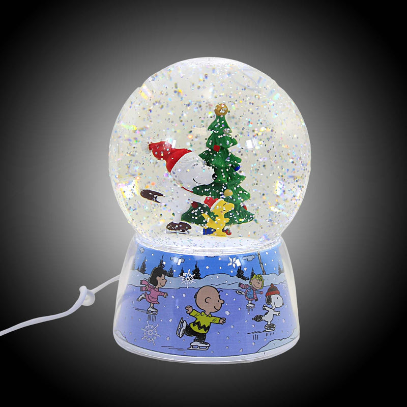 Christmas Snoopy Swirl Dome - - SBKGifts.com