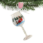 Holiday Ornament Mini Wine Special Delivery - - SBKGifts.com