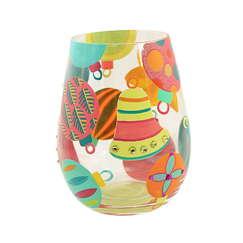 Tabletop Eye Candy Stemless Wine Glass - - SBKGifts.com