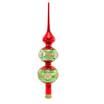 Sbk Gifts Holiday Christmas Classic Tree Topper - 1 Tree Topper 13.00 Inch, Glass - Double Ball Mini Reflectors 582152907 (57727)