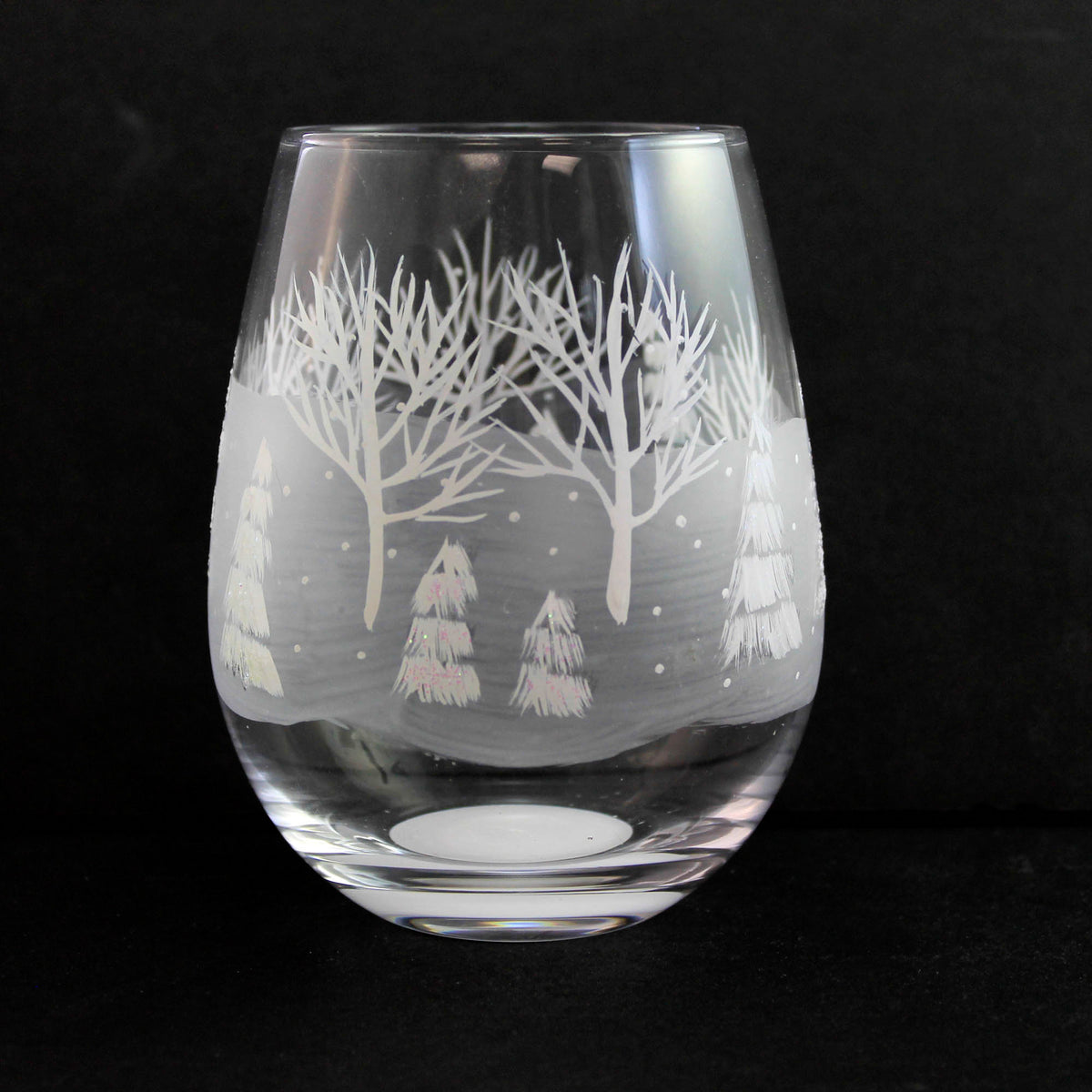 (57732) Frosted Forest Stemless Wine