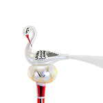 Santa Land Legend Of The Stork Finial Blue - - SBKGifts.com