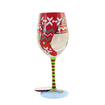 Tabletop Gnome For The Holidays Wine - - SBKGifts.com