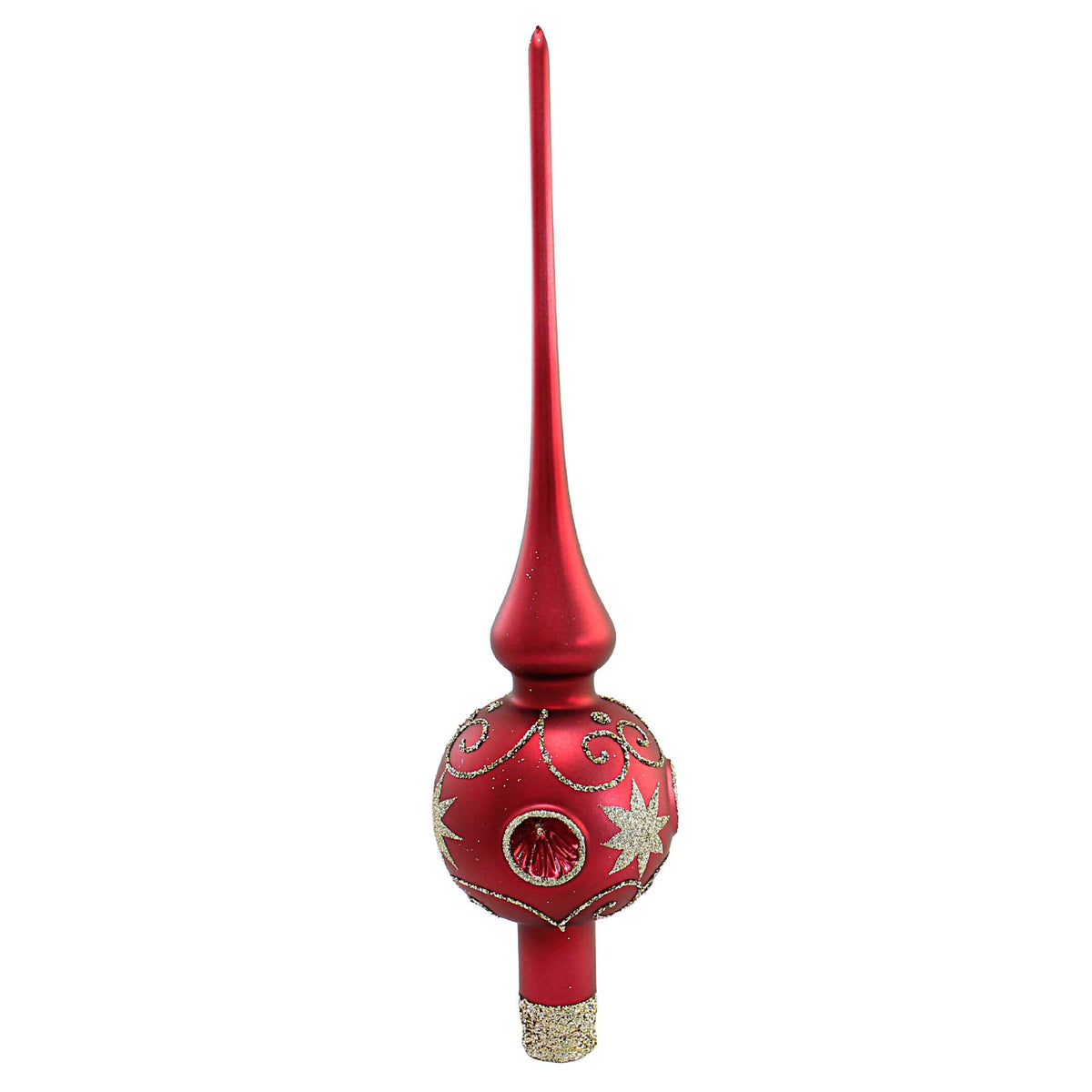 (57763) Cranberry Elegance Tree Topper