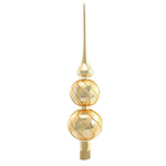 Sbk Gifts Holiday Champagne Swirl Tree Topper - 1 Tree Topper 15.00 Inch, Glass - Christmas Elegance Twist Gold 522252238Champagne (57765)
