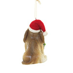 Holiday Ornament Puppy With Wreath Ornament - - SBKGifts.com