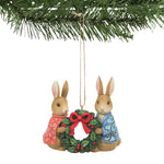 Jim Shore Peter & Floppy Holiday Wreath - - SBKGifts.com