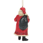 Jim Shore Santa W/Toy Bag Ornament - - SBKGifts.com