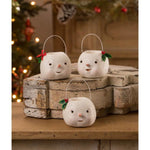 Christmas Snowman Bucketheads - - SBKGifts.com