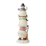 Jim Shore Snowy Stack Of Holiday Fun - - SBKGifts.com