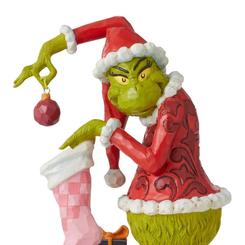Jim Shore Grinch Stealing Ornament - - SBKGifts.com