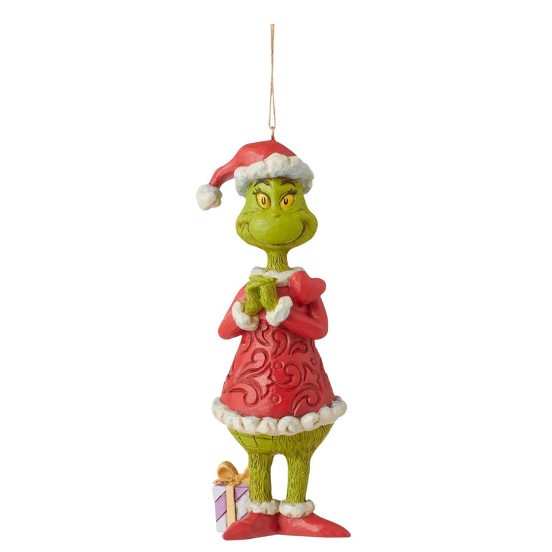 Jim Shore Grinch With Large Heart Ornament Polyresin Dr. Seuss 6010784 (57834)