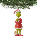 Jim Shore Grinch With Large Heart Ornamen - - SBKGifts.com