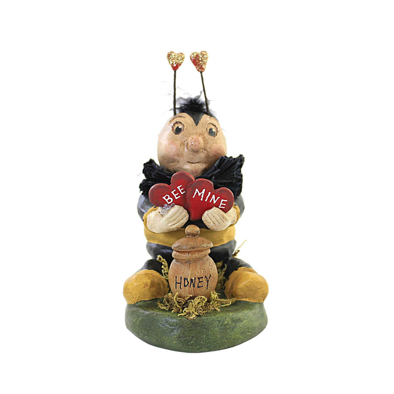 Charles Mcclenning Bee My Valentine Polyresin Honey Pot Hearts 24208. (57871)