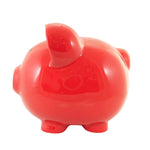Child To Cherish Red Big Ear Piggy Bank - - SBKGifts.com
