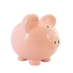 Bank Pink Big Ear Piggy Bank Ceramic Money Saving 3808Pk (57876)