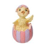 Easter Chick In Egg Mini - One Figurine 3.5 Inch, Resin - Heartwood Creek 6012441 (57905)