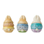 Jim Shore Bunny Eggs Mini Set/3 - - SBKGifts.com