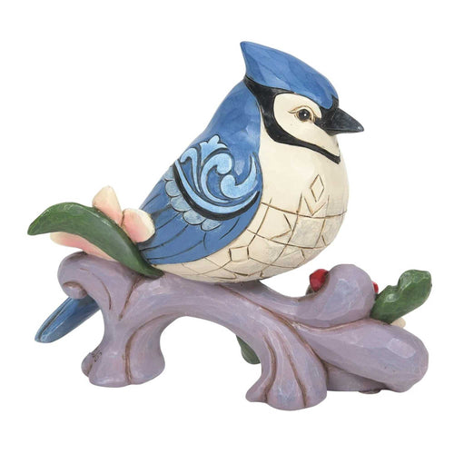 Jim Shore Crested In Blue - - SBKGifts.com