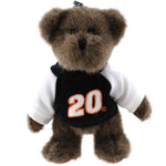 Boyds Bears Plush Tony Stewart Ornament Fabric Nascar Bear #20 919414 (5804)