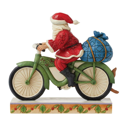 Jim Shore Santa's On His Way - - SBKGifts.com