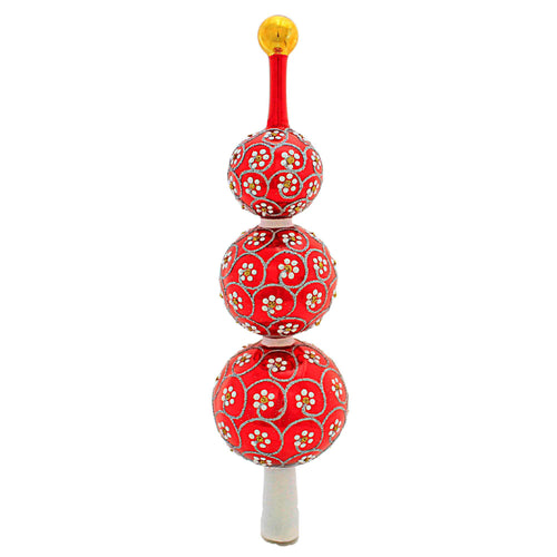 Heartfully Yours 23 Cinnabar Finial - - SBKGifts.com