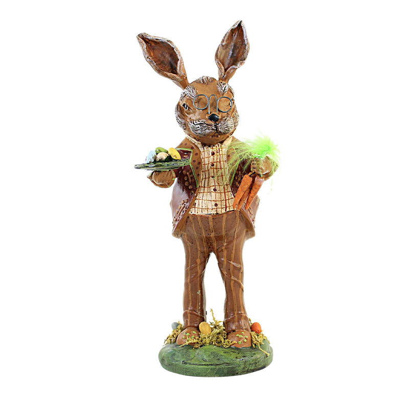 Charles Mcclenning Old Tater Polyresin Easter Bunny Rabbit 24215. (58265)