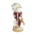 Dee Foust-Harvey St. Nick's Sidekicks Polyresin Christmas Snowman Santa 81137 (58292)