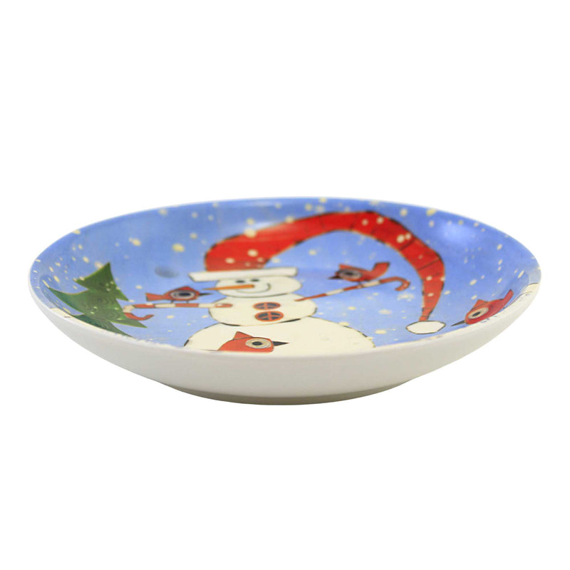 Tabletop Snowman Appetizer Plate - - SBKGifts.com