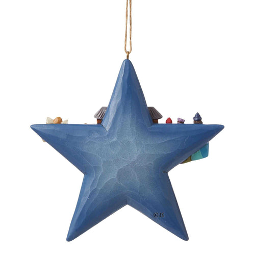 Jim Shore Nativity Star Ornament. - - SBKGifts.com