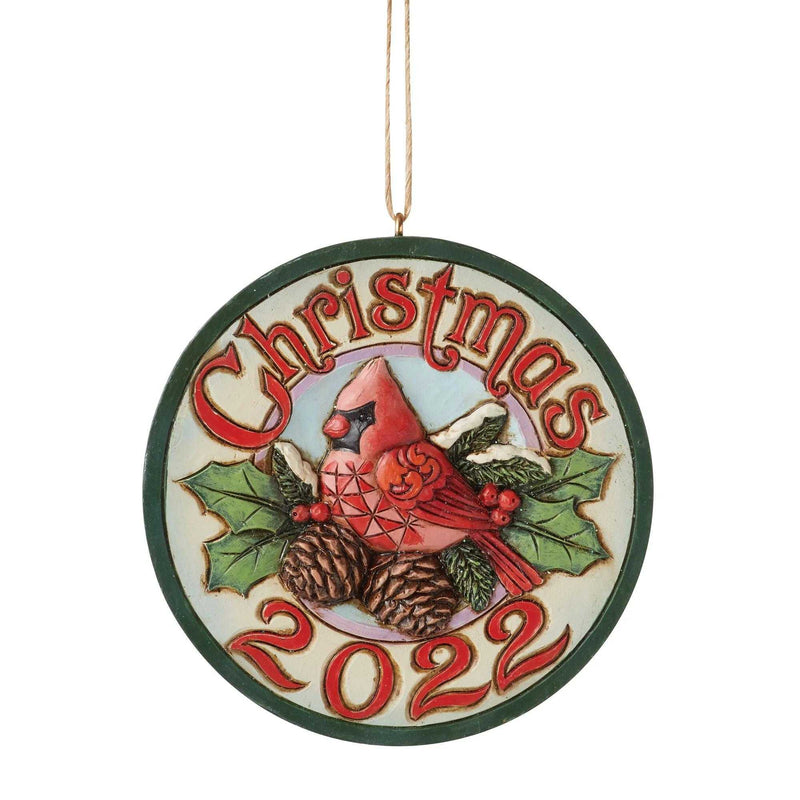 Christmas 2022 - One Ornament 3 Inch, Resin - Heartwood Creek 6010841 (58329)