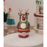 Christmas Rudolph Cupcake Container - - SBKGifts.com